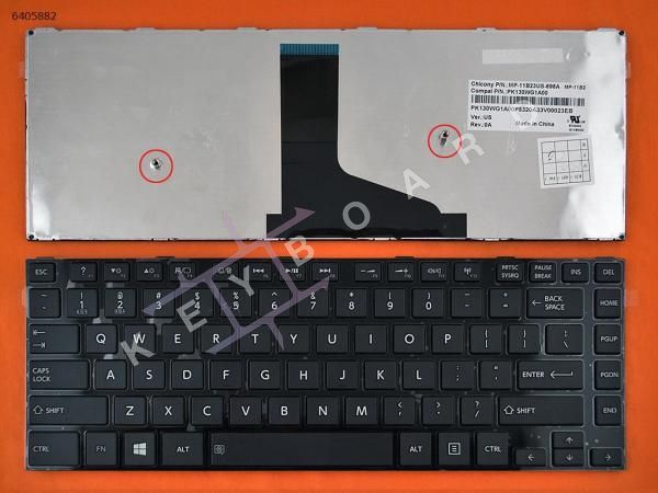 Клавіатура до ноутбука Toshiba Satellite C40-A